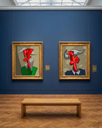 Azazel II (2026) | Cubist Demon Art Print