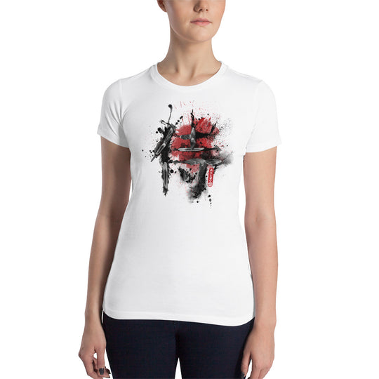 Women’s Slim Fit 侍 Samurai Kanji T-Shirt